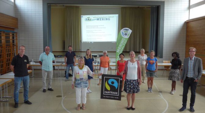Bündnis für Nachhaltigkeit startet Steuerungsgruppe Fair Trade Town Mering
